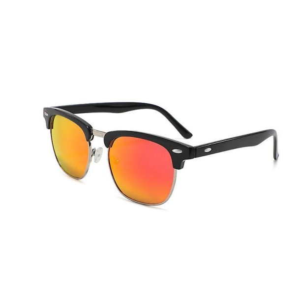 Polariserade solglasögon Ögonsolglasögon Semibåglösa Klassiska mänsolglasögon Uv400 för män och kvinnor Color 9 One piece