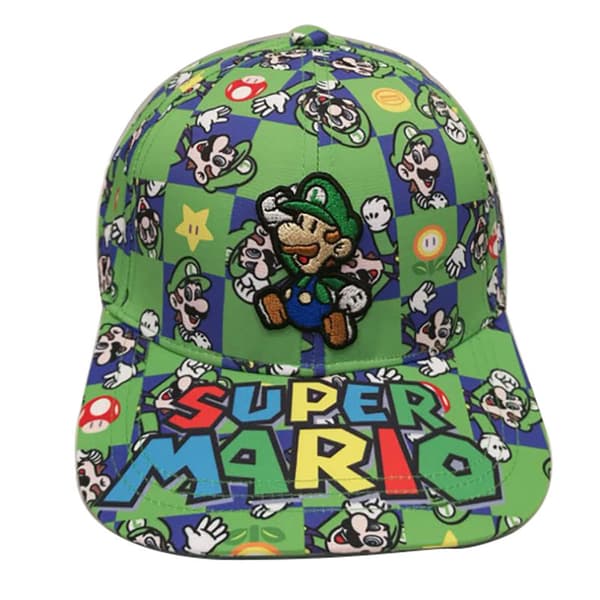 Super Mario baseballcaps brodert sportscaps