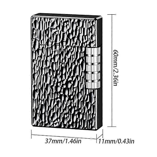 Metal Torch Lighter Justerbar Flamme Moderne Stil Herre Lighter