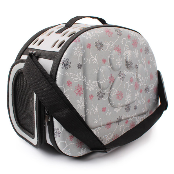 Sammenklappelig Pet Bag Grå