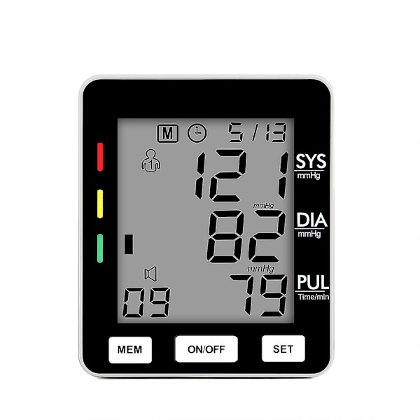 Elektroninen äänitoiminnolla varustettu ranneverenpainemittari, kotikäyttöön tarkoitettu verenpainemittari, terveydellinen lahja verenpainemittari