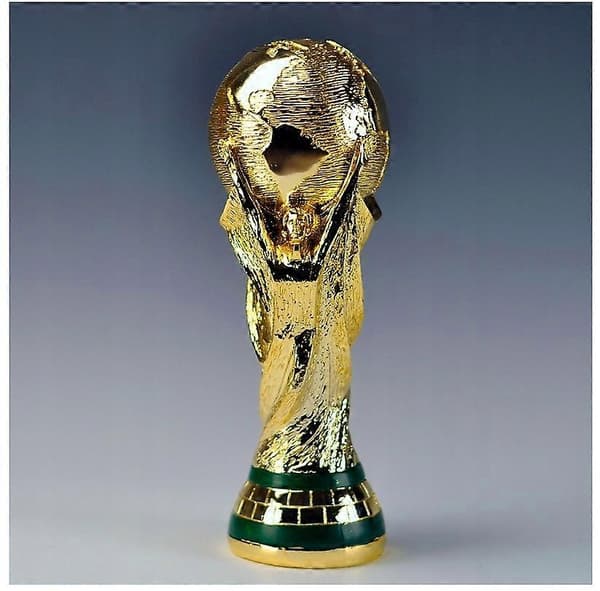 Guld Trofæ Kop 36cm Resin Verdensmesterskab
