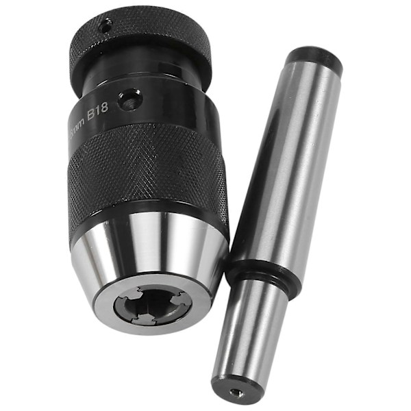 Borepatron uten nøkkel 0.2-16 mm B18 + MT3 M12 DIN228A Morsekonusdor