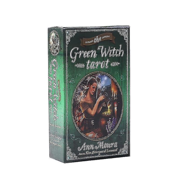 The Green Witch Tarotkortlek Sällskapsspel Oracle Spelkort 78 st Tt49