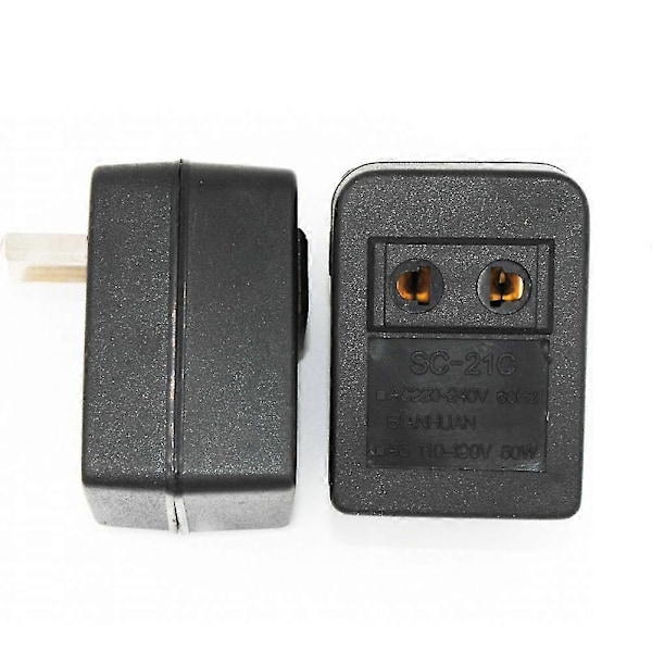 AC 220V - 110V / 110V - 220V AC Jännitemuunnin 20W Adapteri Matkamuuntaja Säädin