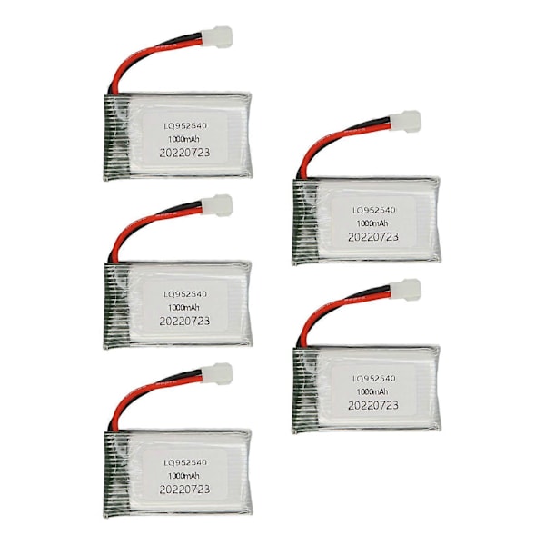 952540 3.7V 1000mAh Li-ion akku Ladattava RC-droneakku Syma X5 X5C X5SC X5SW TK M68 CX 30 K60 905 V931 -malleille