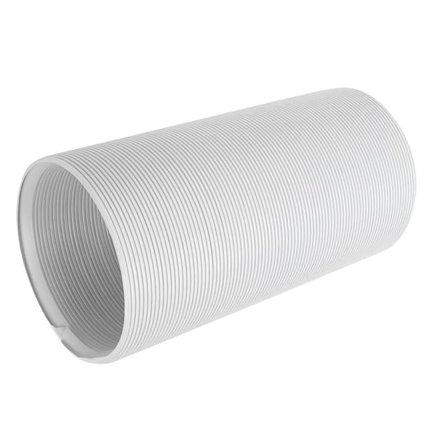 Aftræksrør til klimaanlæg PP Ståltråd Foldbart Strækbart Mod Uret Ventilationsrør CCW Gevind 3 Meter Længde 150 mm Diameter