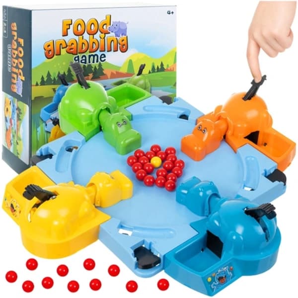 Hungry Hippos Arkadspel – 2–4 spelare