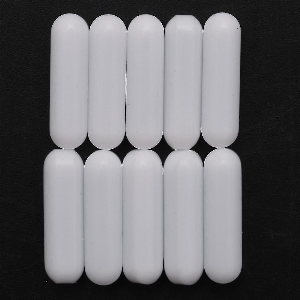 10 stycken Magnetisk Rörverk Mixer Rörstav Laboratorium Rörplatta Magnet Rörstav Magnetisk (7x25mm)