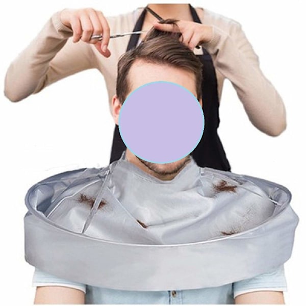 1 st Vikbar Hårklippningskappa Paraply Cape Vuxen Hårklippningskappa Cape Salong Frisör för Salong Hårstyling Tillbehör