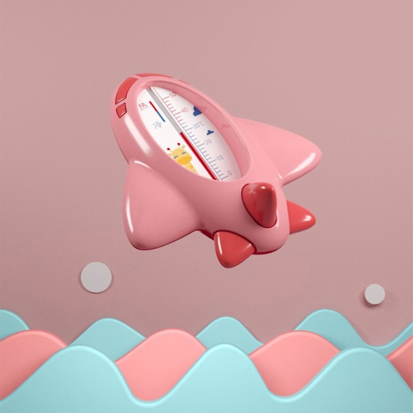 Baby Flygplan Duschtermometer, Söt Flygplanstermometer, Digital Badtermometer, Tillbehör för Vattenpool