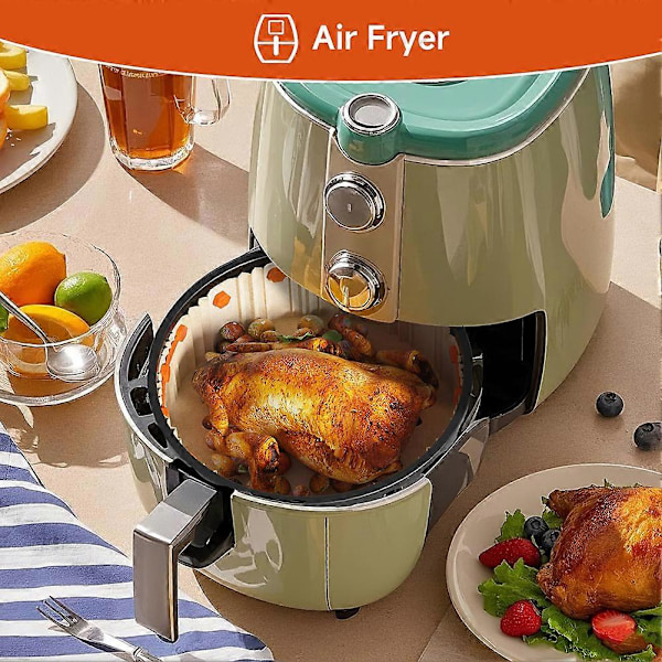 Airs Fryer Magneter Sikker Sklisikker Design for Airs Fryer Bakepapir 2 Suit