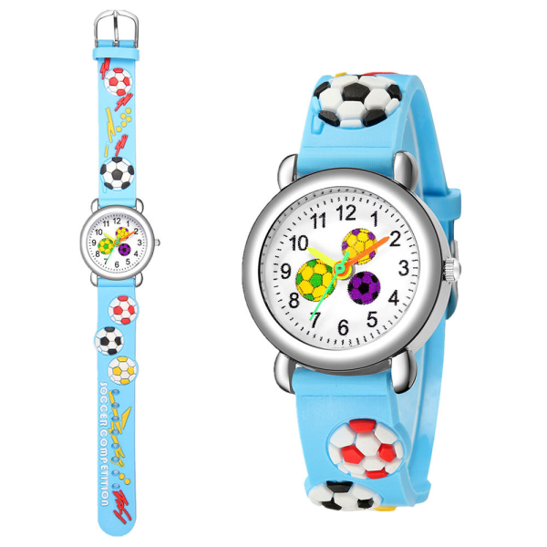 Lasten watch 3D-kuvioitu watch Royal blue