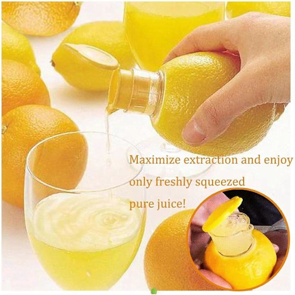 Mini Citronpress, Citronpress med Skruvlock, Manuell Citronpress i Plast, Limepress, Pressa Lime för Cocktails, Drinkar 1Pcs