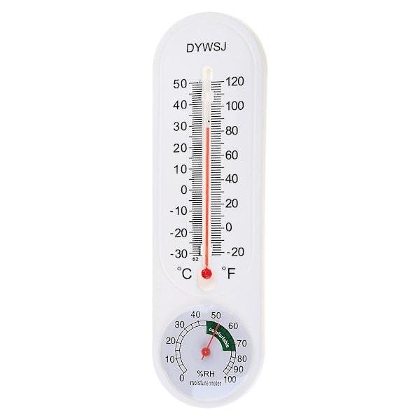 Termometre Temperatur- og fugtighedsmåler med grader Celsius/Fahrenheit /