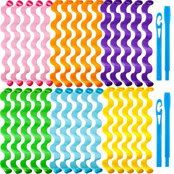 Varmeløst stylingkit for 30 spiralspoler, med 2 stylingkroker.