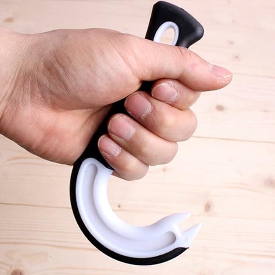 Burköppnare Ring-Pull Dragflik Burköppnare Burkhandtag Köksstencil Enkelt Grepp 1PC