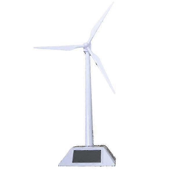 DIY solcellevindmølle leketøy, 3D interessant vitenskapsmodell