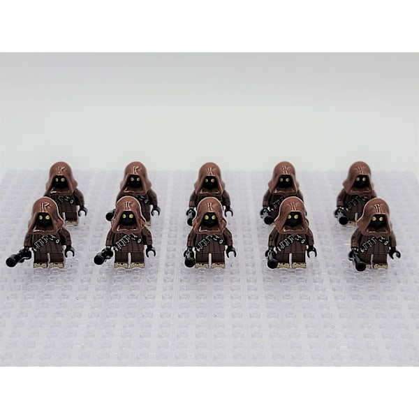 Star Wars Jawa 10 stk. Minifigurer Sett