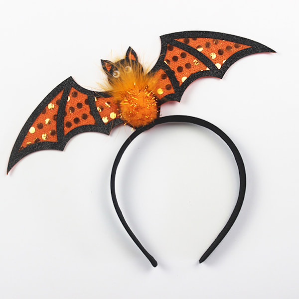 Halloween-diadem Halloween-kostymdiadem, fladdermus, lämplig för Halloween-kostymrollspel festgåvor