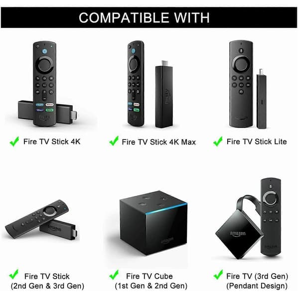 L5B83G til Amazon Fire TV Stick 4K Max enhed stemmefjernbetjening
