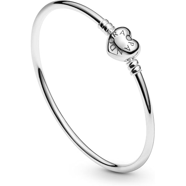 Armband, Logotyp slätt hjärtlås