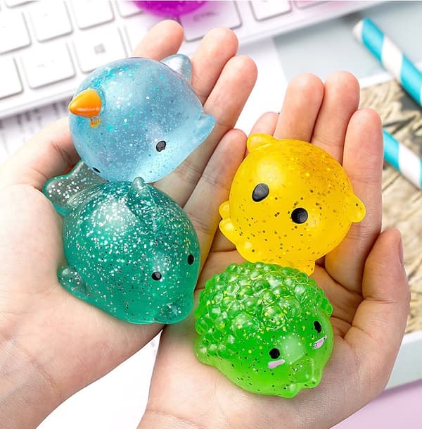 Pehmeät Mochi Fidget -lelut Stressipallo