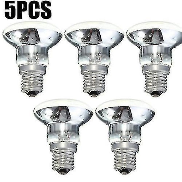 5 stk. Udskiftnings Lava Lampe E14 R39 30W Spotlight Skrue Pære Pære XC