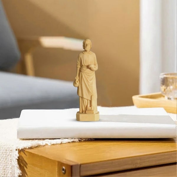 Saint Joseph Staty Snickare Josef Hus Försäljning Välsignelse Harts Figurin Skulptur Jesu Fader Skrivbordsdekoration