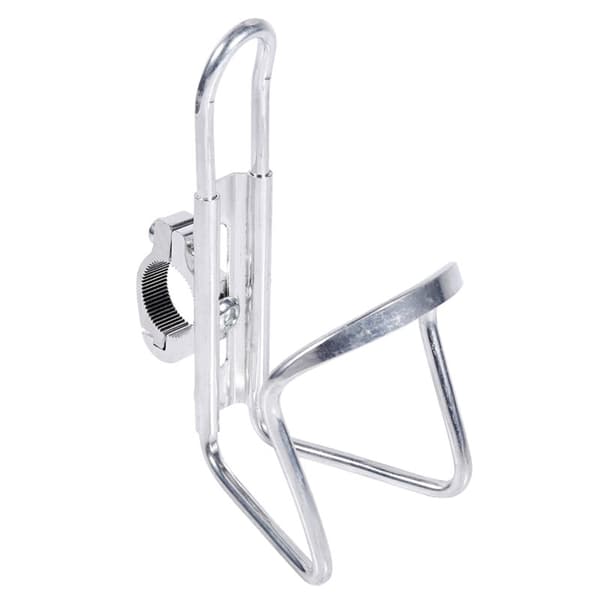 Motorcycle Drink Holder Water Beverage Handlebar Mount Bottle Adapter Silver