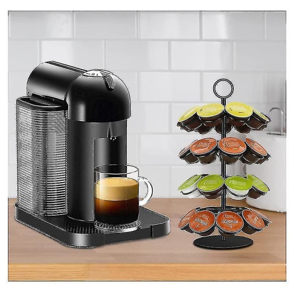 Coffee Pod Carousel Kompatible K-cups 36 Pod Pack Oppbevaring