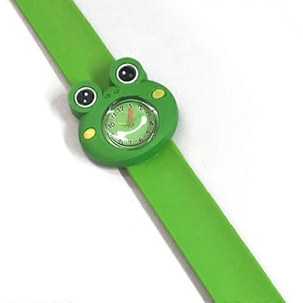 Digitalt børneur sødt tegneserie frø børneur afslappet armbåndsur gave