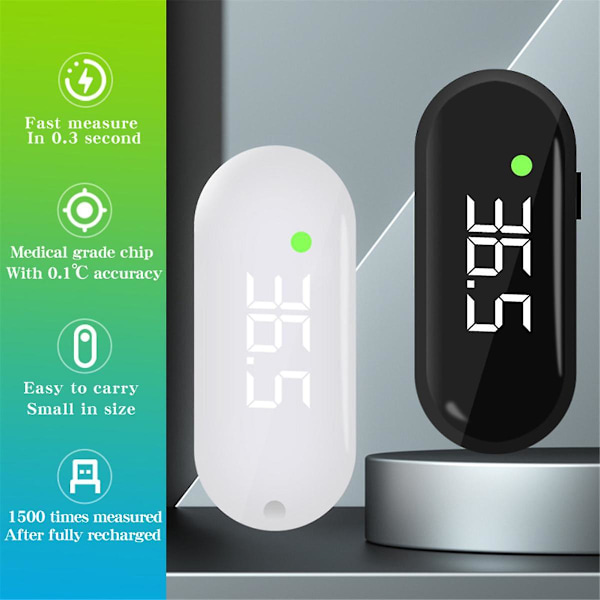 Pande Termometer Mini USB Termometer Digital Baby Monitor Infrarød Kropstemperatur til Børn
