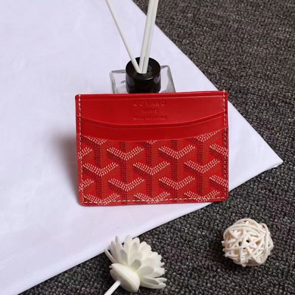 Gao Yade visitkortsfodral unisex horisontell hundtandsmönstrad multifunktionell liten kortfodral skyddsklämma myntbörs mini