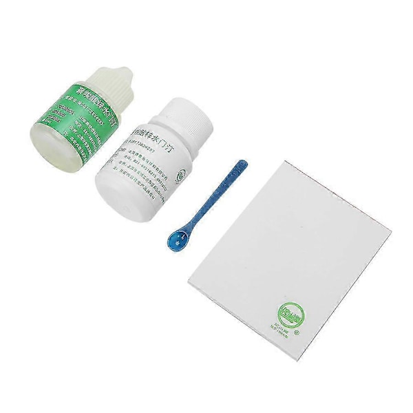 15 ml sinkpolykarboksylatsementvæske, 30 g sinkpolykarboksylatsementpulver