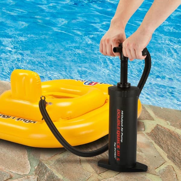 Manuell pump snabb handluftpump luftpump inflator för uppblåsning och pumpning