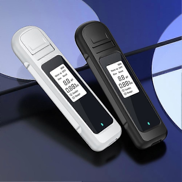 Digital Alkoholtester Profesjonell Digital Skjerm Pusteprøveapparat for Etterfestbruk