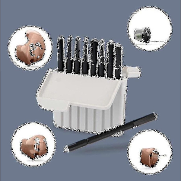 40kpl/80kpl Phonak-kuulolaitteen vahasuojasuodatin puhdistustyökalutarvikkeet Kuulolaitteen Cerustop-vahasuojat Widex, Unitron 5pack  40pcs