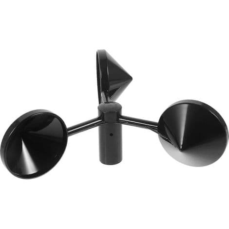 Anemometer. Vindhastighetssensor. Tre-kopps anemometer. Strømforsyning