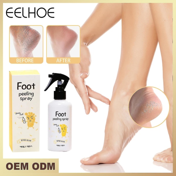 Eelhoe Foot Exfoliator Repair & Brightening Spray Callus Remover Foot Rejuvenator Foot Treatment 200ml