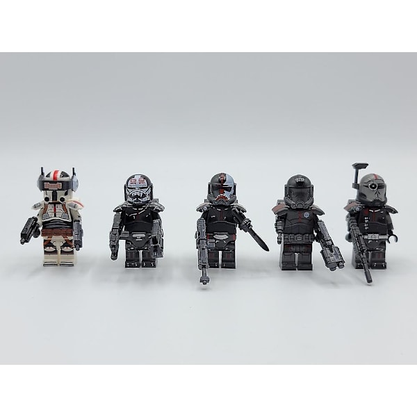 Star Wars Bad Batch Custom Minifigur 5 stk. Sæt