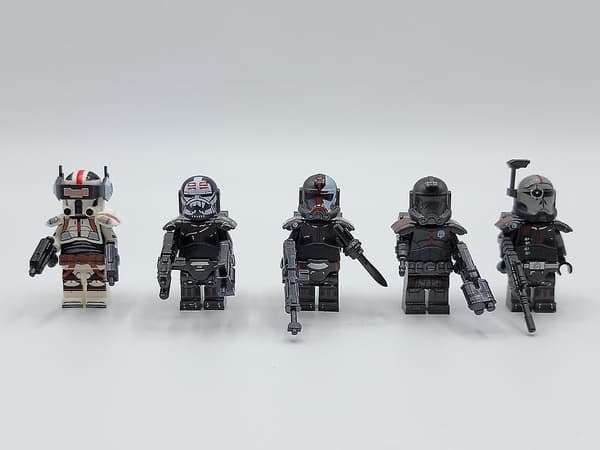 Star Wars Bad Batch Custom Minifigur 5 stk Sett