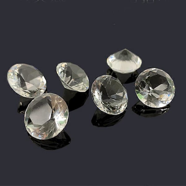 10 stk. Akryl Plast Rektangulær Oval Firkant Diamant Form Brikker Til Token Brætspil Tæller Tilbehør Rectangular Black