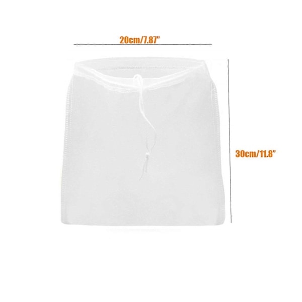 Nøttemelkpose Finmasket Nylon Osteklede Kald Brygge Kaffefilter 300 Mesh
