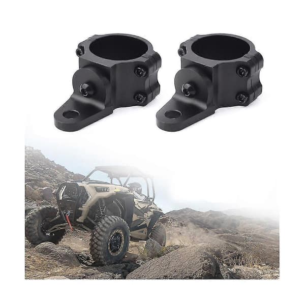 Utv Led Whip Light Beslag Cb Antennebeslag Til 1,5 Tommer-2 Tommer Atv Rullebur Bur Tilbehør, 2stk B