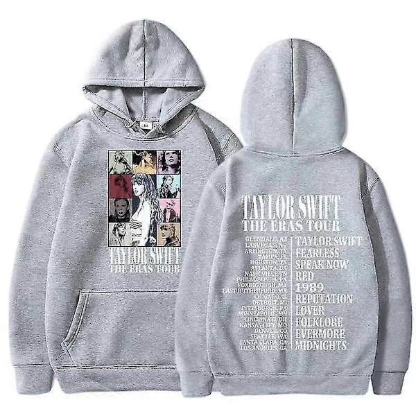 Tyttöjen hupparit 1989 Rento Taylor collegepaita Lasten poikien Swifts-villapaita hupullinen 130 02 gray