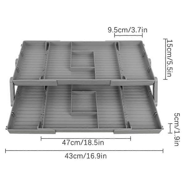 Skuffeorganiser Multipurpose Desktop Kosmetikholder til Skrivebord