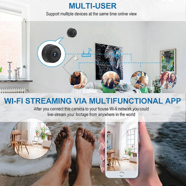 Trådløst Bluetooth Magnetisk Ryggekamera, Ryggekamera Bil Rygge Skjerm Monitor System Black