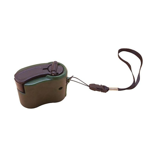 Håndsveivet Nødstrøm - USB Hånd Manuell Dynamo, Power Bank Lader