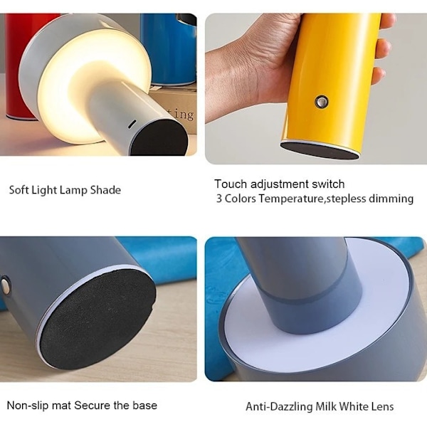 Svamp Lampa Nordisk Dekorativ Liten Svamp Bordslampa Designer Samma Hotell Sovrum Sängbord Enkel Nattlampa